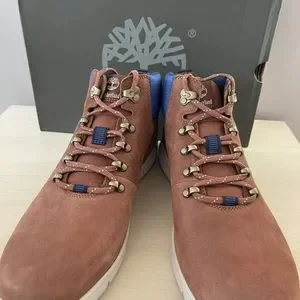 Timberland Boltero Leather Mens Mid Boots Shoes Medium Brown Nubuck S 13 Timberland Boltero Mid Men main image 4